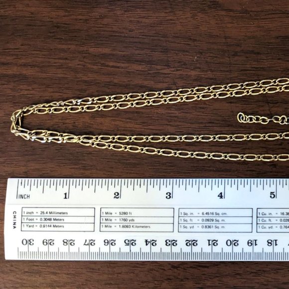 Reversable Pink Metal Gilded Egg Pendant & Chain - Picture 3 of 4